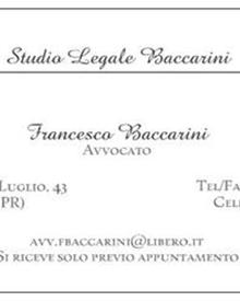 Avv. Francesco Baccarini - Parma, PR